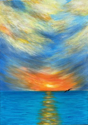 Original Impressionism Seascape Paintings by Áilen Tarlev