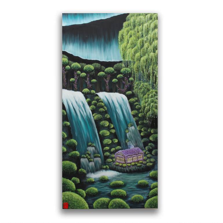 Original Contemporary Fantasy Painting by Lilian Tjia