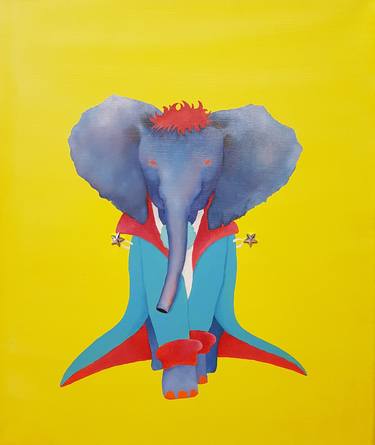 Original Pop Art Animal Paintings by hyeri cho