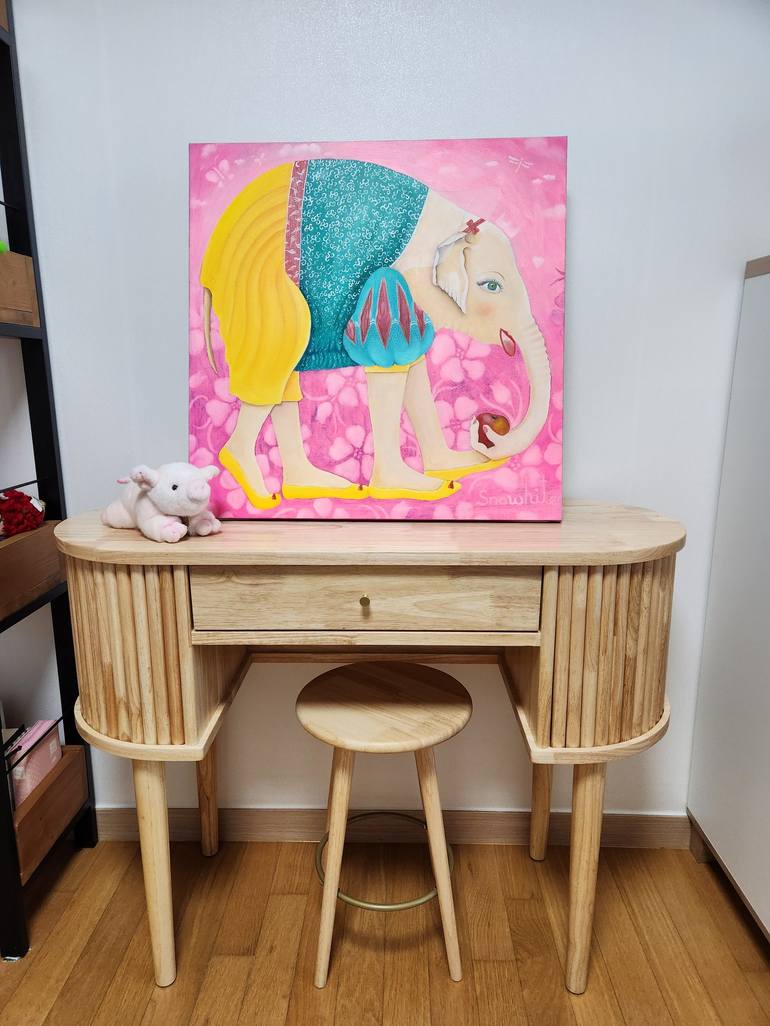 Original Pop Art Animal Painting by hyeri cho