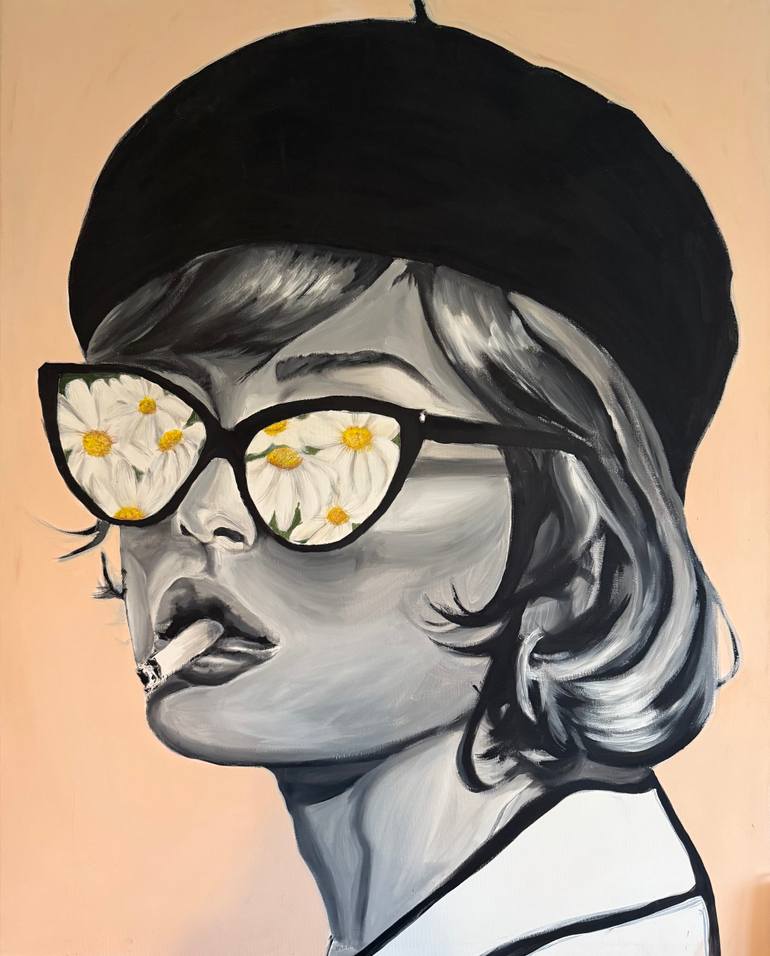 Original Figurative Women Painting by Soledad Lawrence