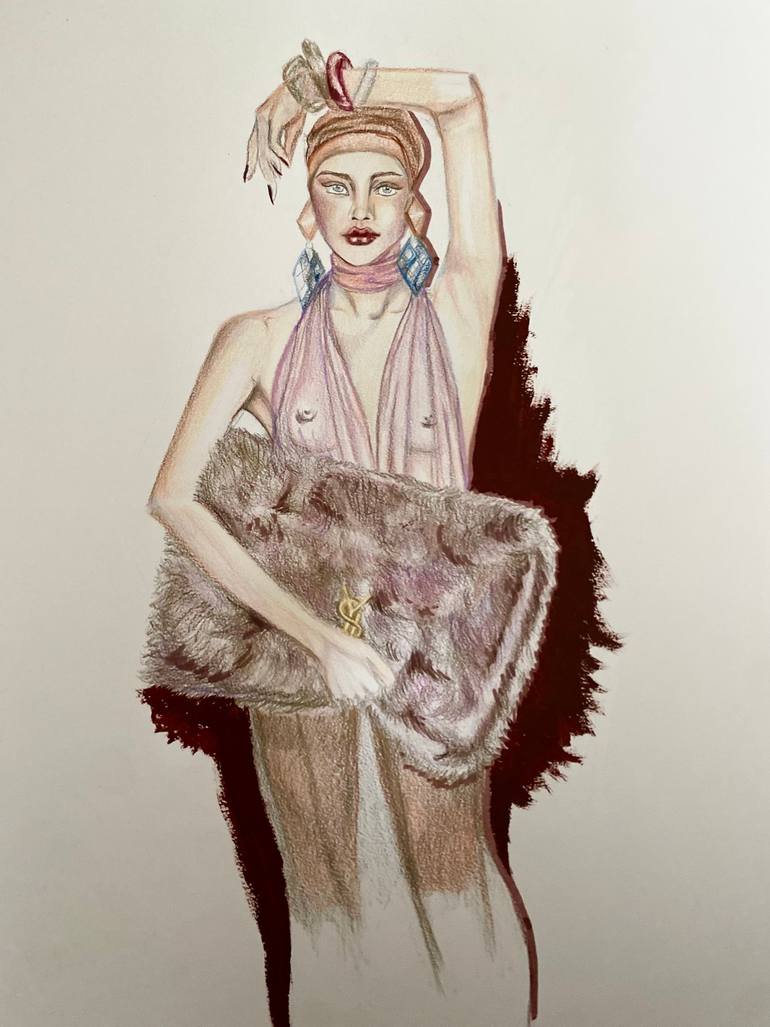 Ysl Drawing by Soledad Lawrence Saatchi Art