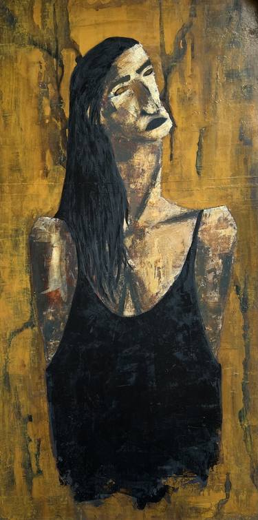 Original Abstract Women Paintings by Tamara Gaikarashvili