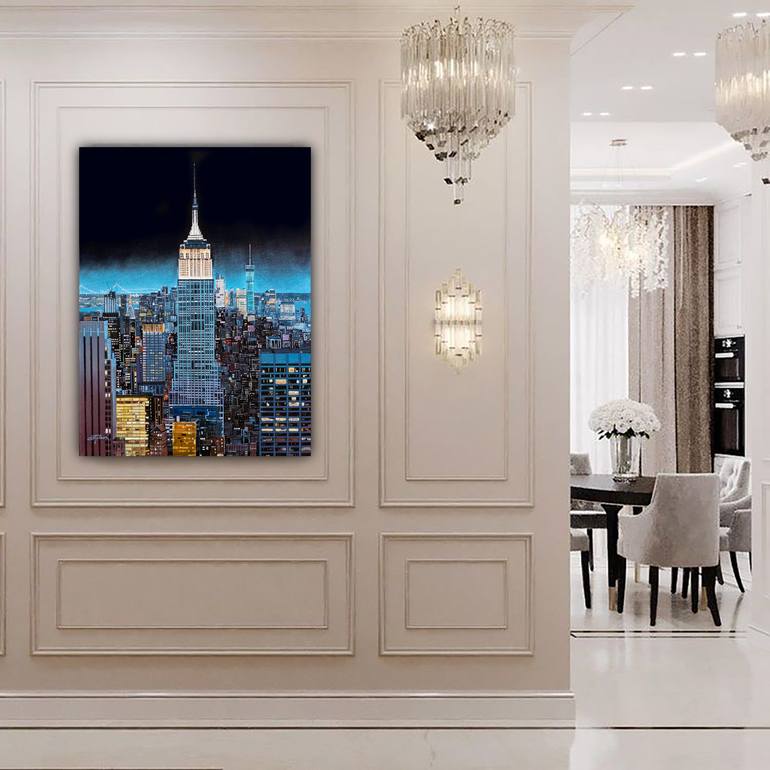 Original Impressionism Architecture Painting by Tetiana Tiplova