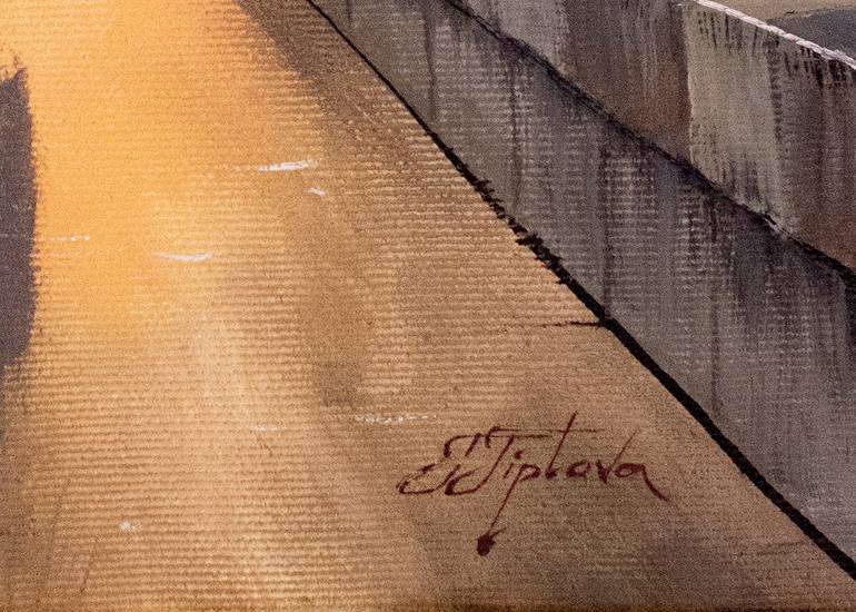 Original Impressionism Architecture Painting by Tetiana Tiplova