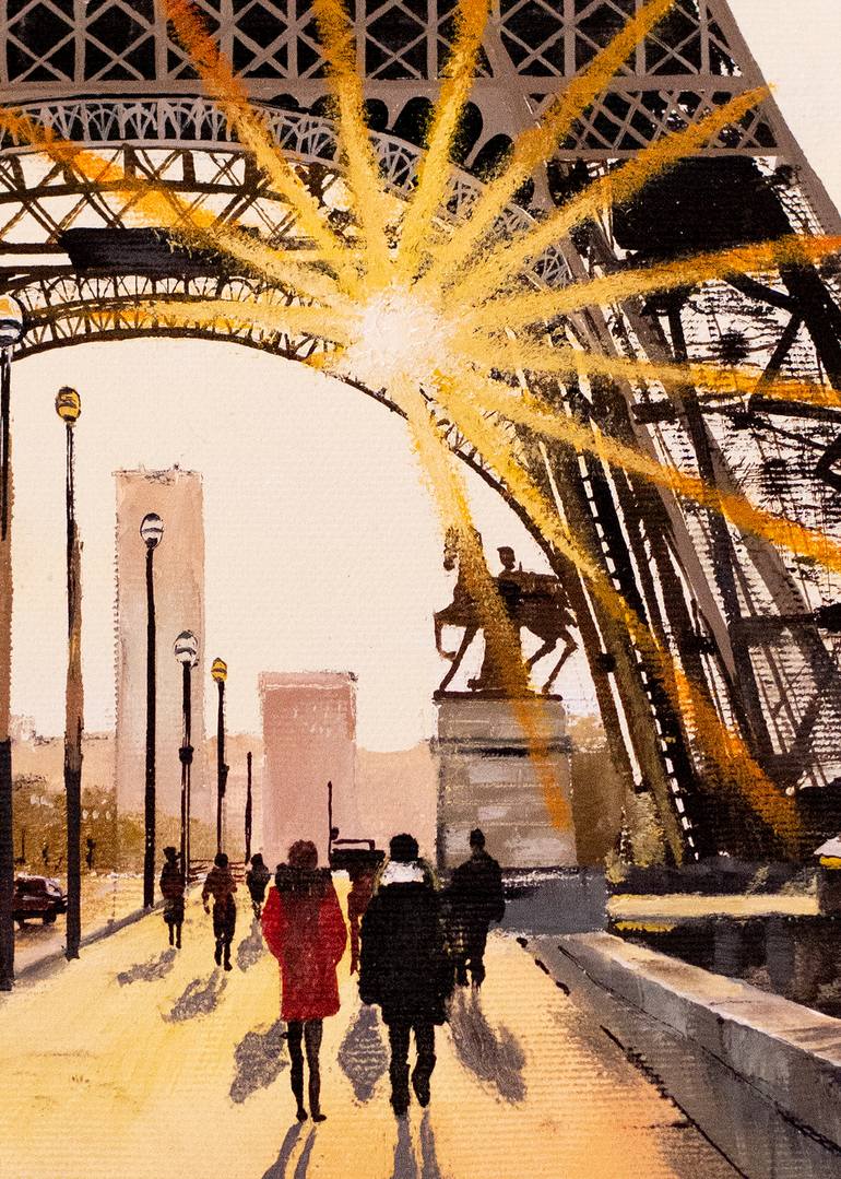 Original Impressionism Architecture Painting by Tetiana Tiplova