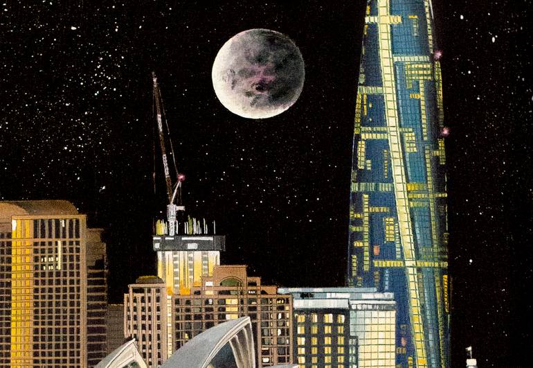 Original Impressionism Architecture Painting by Tetiana Tiplova