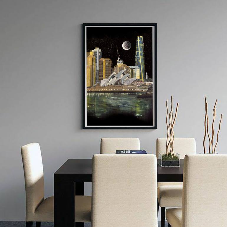 Original Impressionism Architecture Painting by Tetiana Tiplova