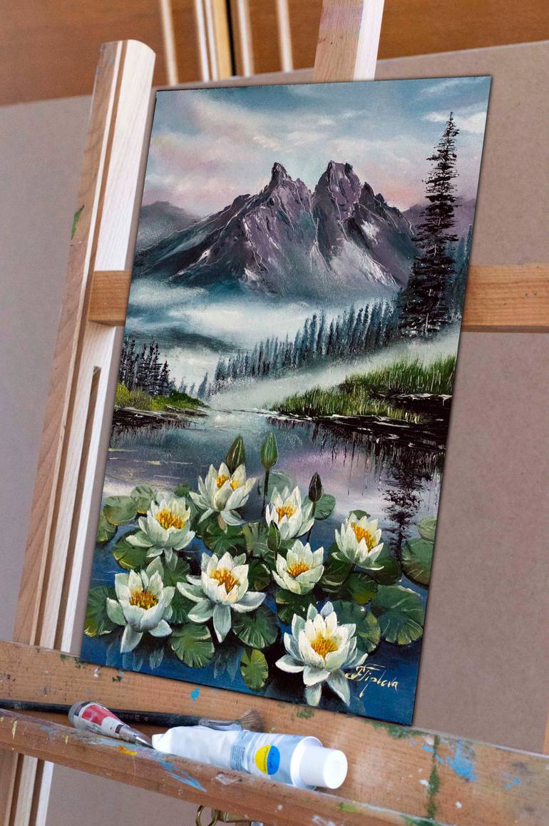 Original Impressionism Landscape Painting by Tetiana Tiplova