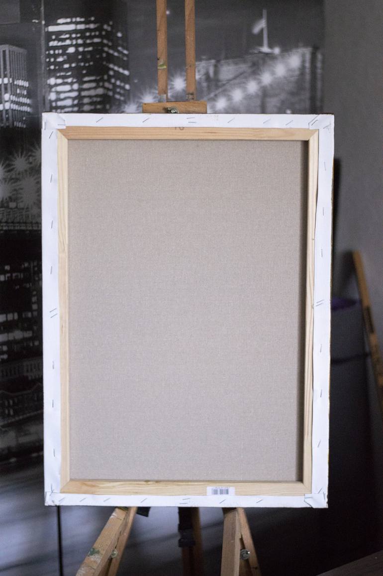 Original Abstract Beach Painting by Tetiana Tiplova