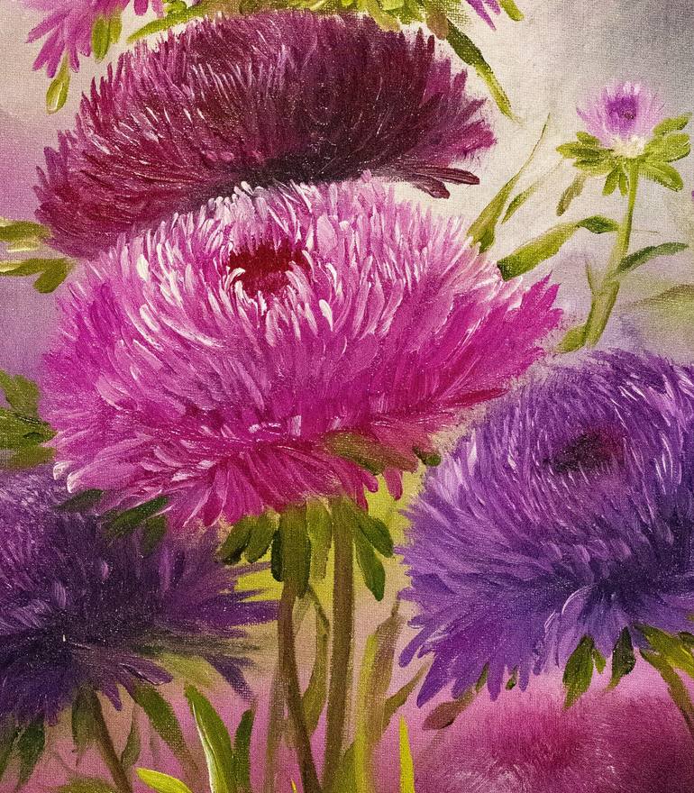 Original Fine Art Floral Painting by Tetiana Tiplova