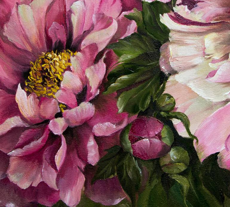 Original Impressionism Floral Painting by Tetiana Tiplova