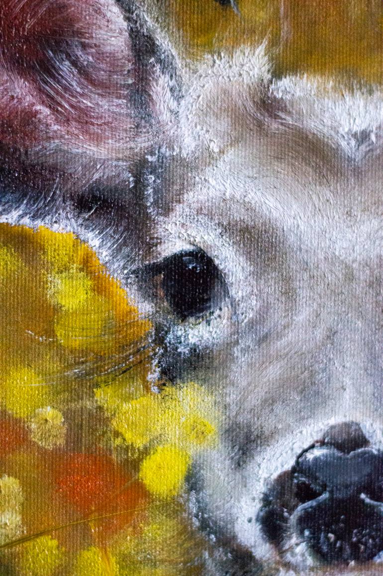 Original Impressionism Animal Painting by Tetiana Tiplova