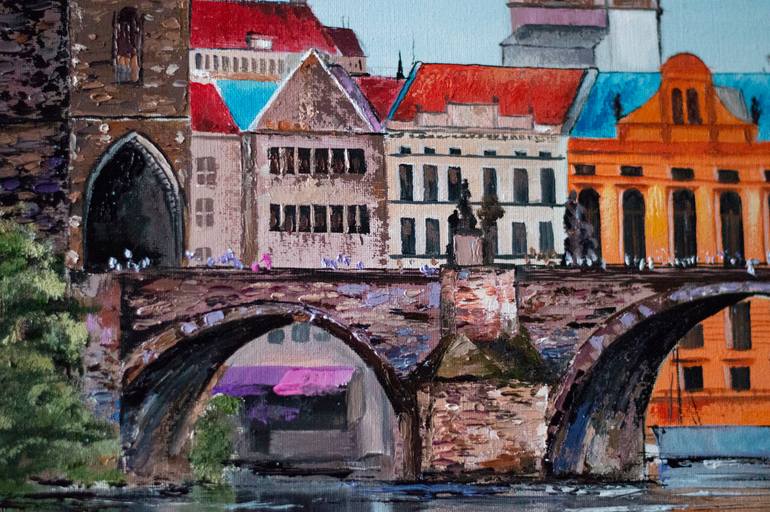 Original Expressionism Travel Painting by Tetiana Tiplova