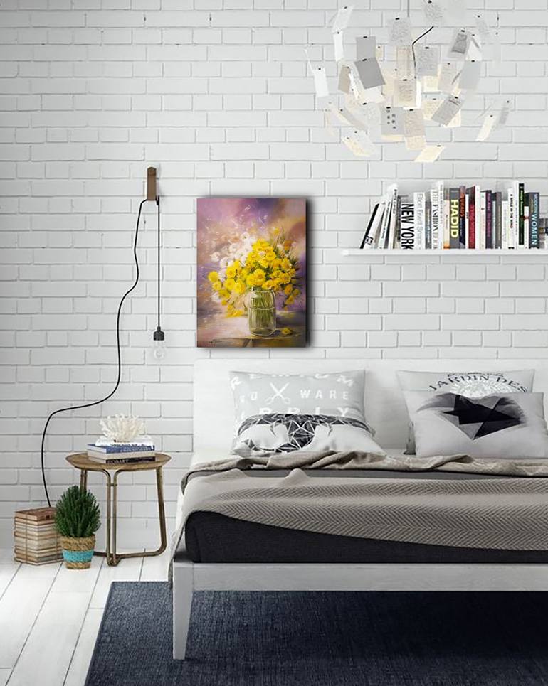 Original Impressionism Floral Painting by Tetiana Tiplova