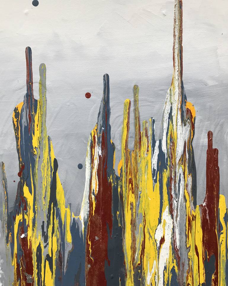 Original Abstract Painting by Mary Lys