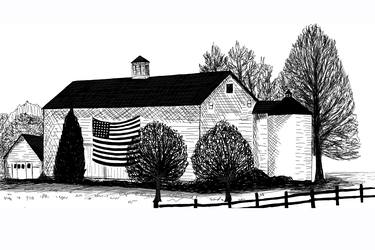 Print of Illustration Rural life Drawings by Coralyn Loomis