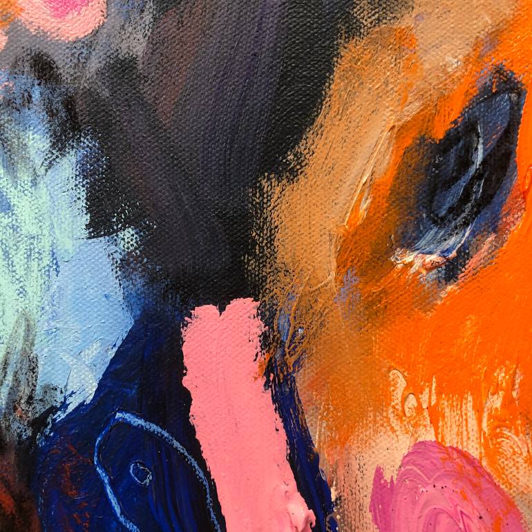 Original Abstract Expressionism Animal Painting by Ketzia Schoneberg
