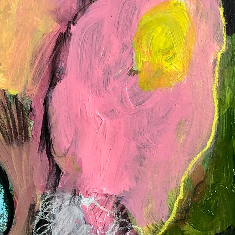 Original Abstract Expressionism Animal Painting by Ketzia Schoneberg