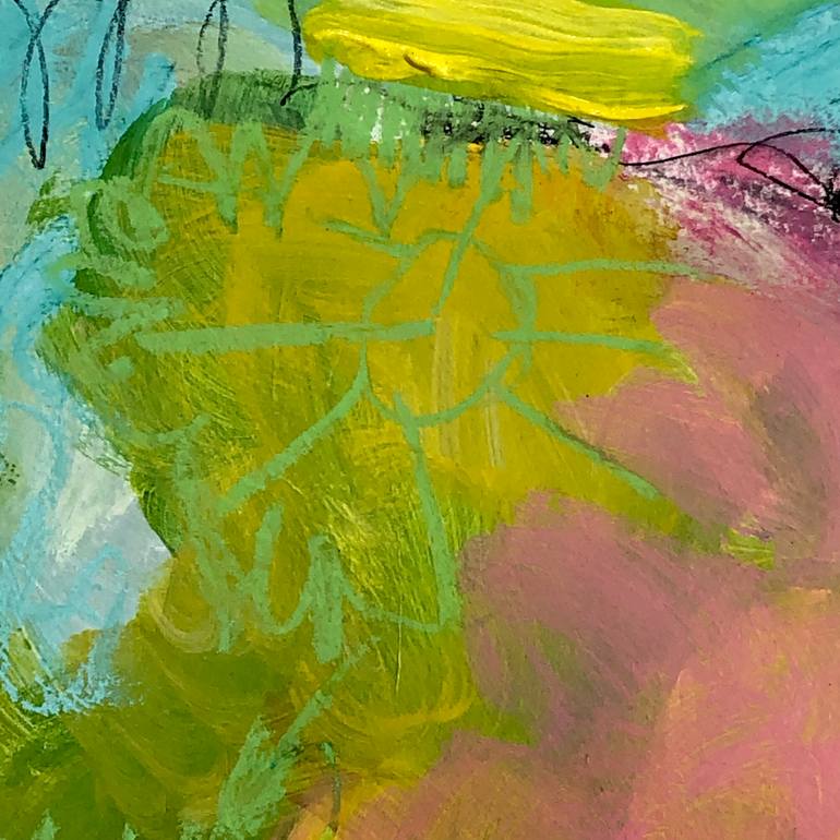 Original Abstract Expressionism Animal Painting by Ketzia Schoneberg