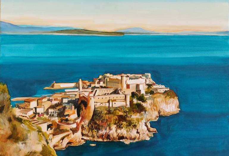 Original Figurative Landscape Painting by Marco Ronga