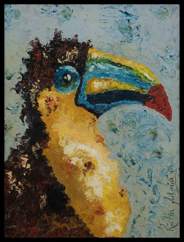 Original Impressionism Animal Paintings by RICHA AGARWAL DALMIA