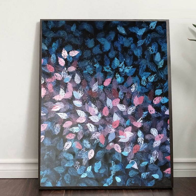 Original Fine Art Floral Painting by Nidhi Patankar