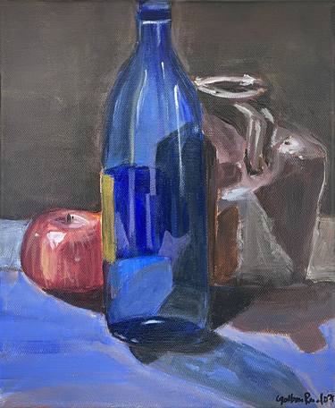 Print of Expressionism Still Life Paintings by Golbou Rad