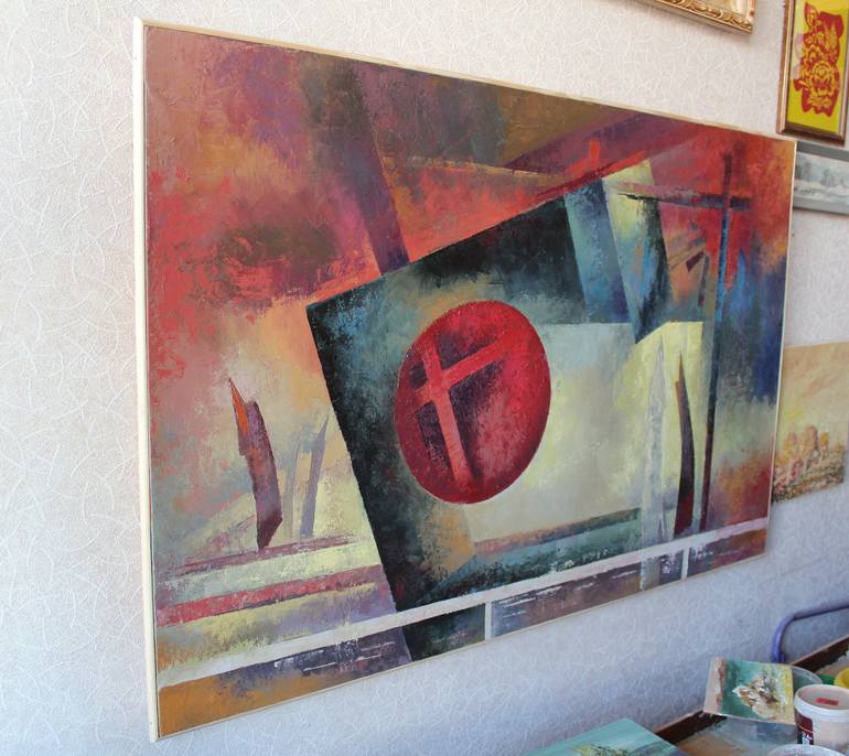 Original Abstract Painting by Valerii Franchuk