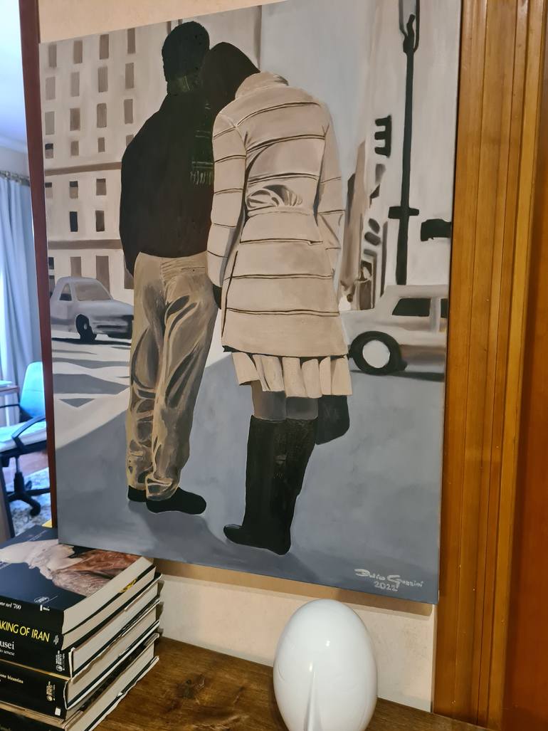 Original Figurative People Painting by Federico Grazzini