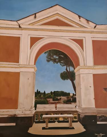Original Figurative Landscape Paintings by Federico Grazzini
