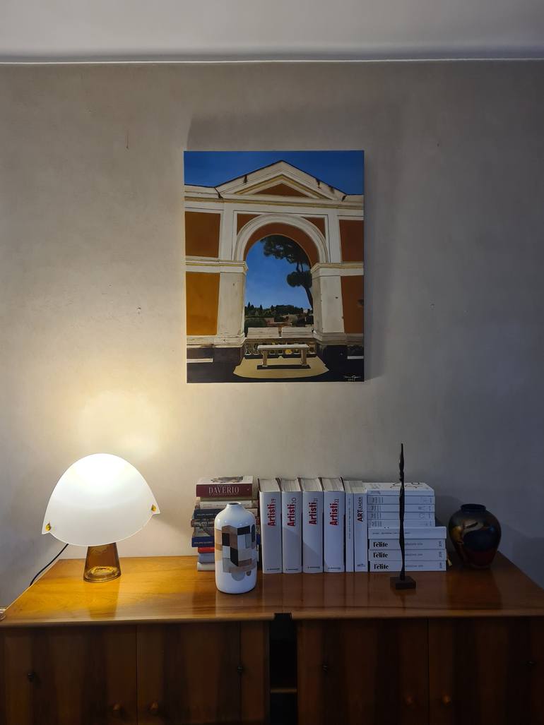 Original Figurative Landscape Painting by Federico Grazzini
