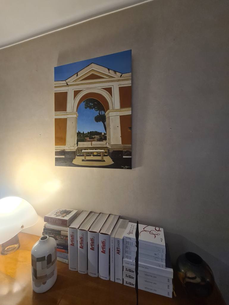 Original Figurative Landscape Painting by Federico Grazzini