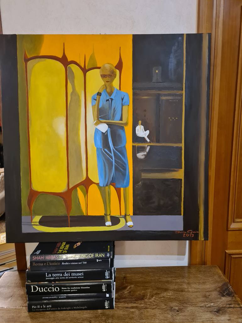 Original Figurative Fashion Painting by Federico Grazzini