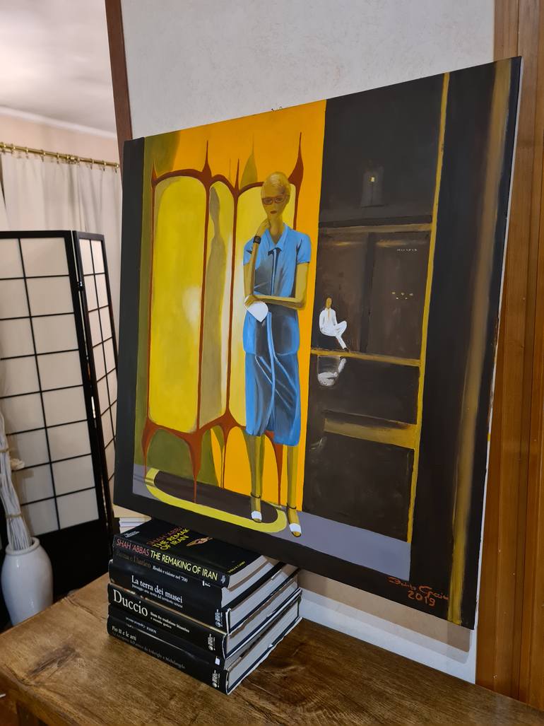 Original Figurative Fashion Painting by Federico Grazzini