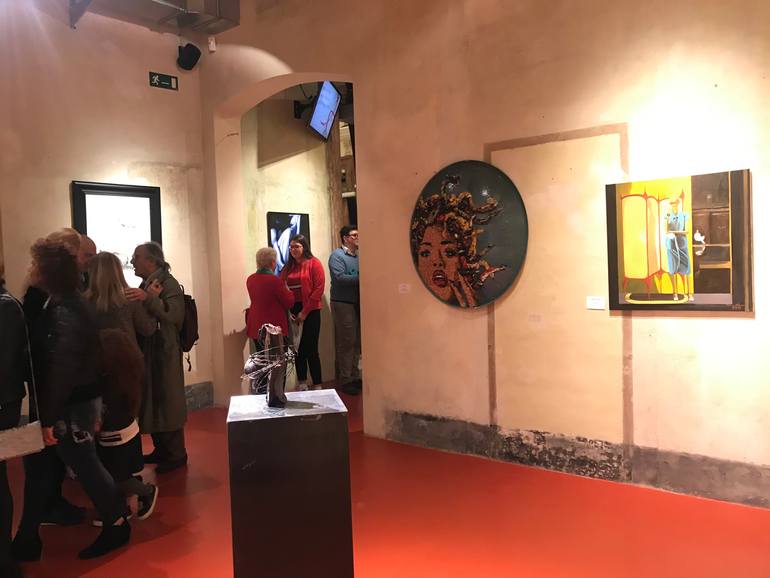 Original Figurative Fashion Painting by Federico Grazzini