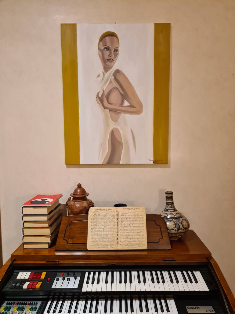 Original Figurative Fashion Painting by Federico Grazzini