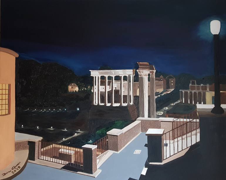 Print of Figurative Landscape Paintings by Federico Grazzini