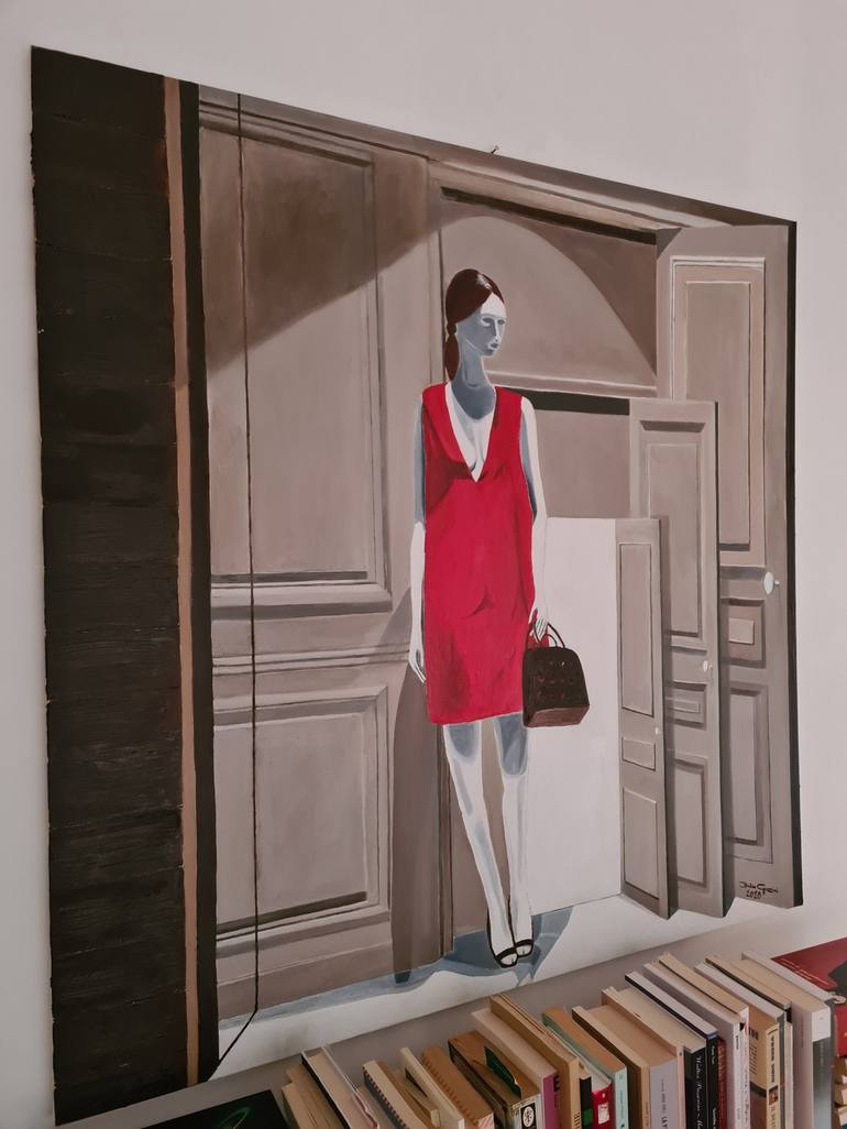 Original Figurative Fashion Painting by Federico Grazzini