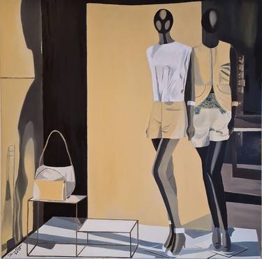 Original Realism Fashion Paintings by Federico Grazzini