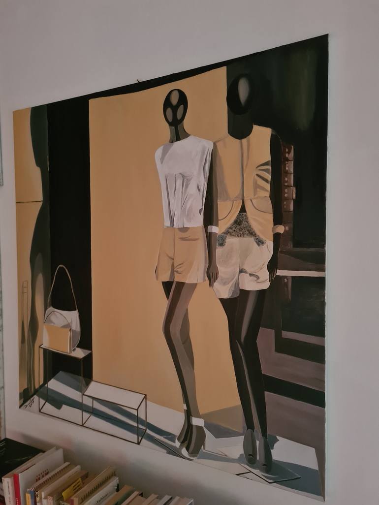 Original Realism Fashion Painting by Federico Grazzini
