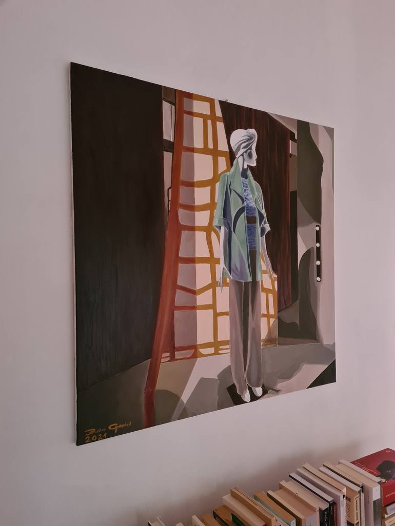 Original Realism Fashion Painting by Federico Grazzini