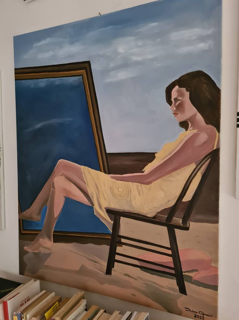 Original Figurative People Painting by Federico Grazzini