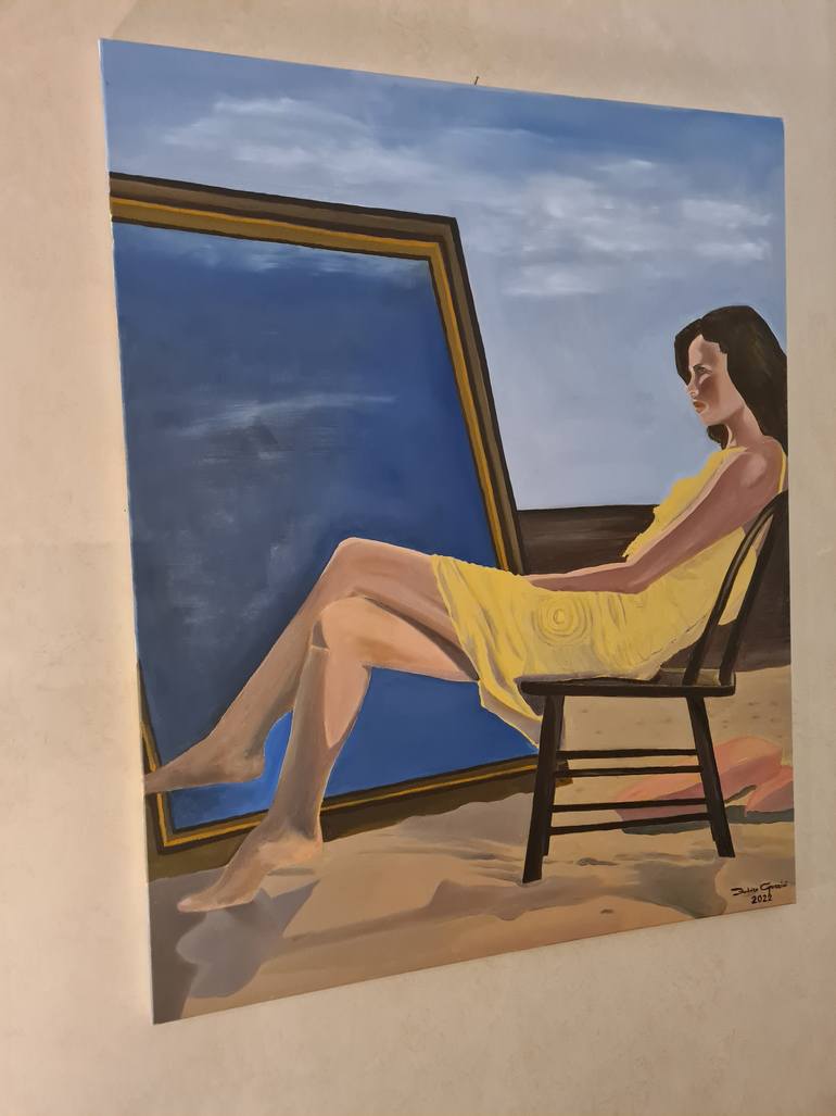 Original Figurative People Painting by Federico Grazzini