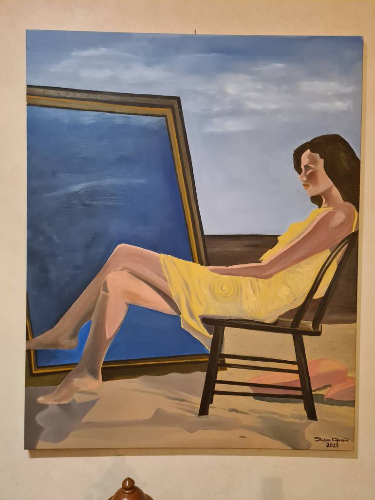 Original Figurative People Painting by Federico Grazzini