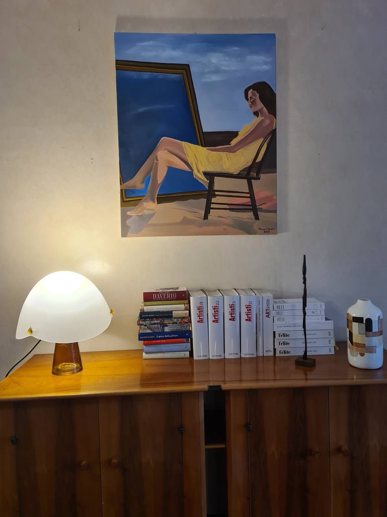 Original Figurative People Painting by Federico Grazzini