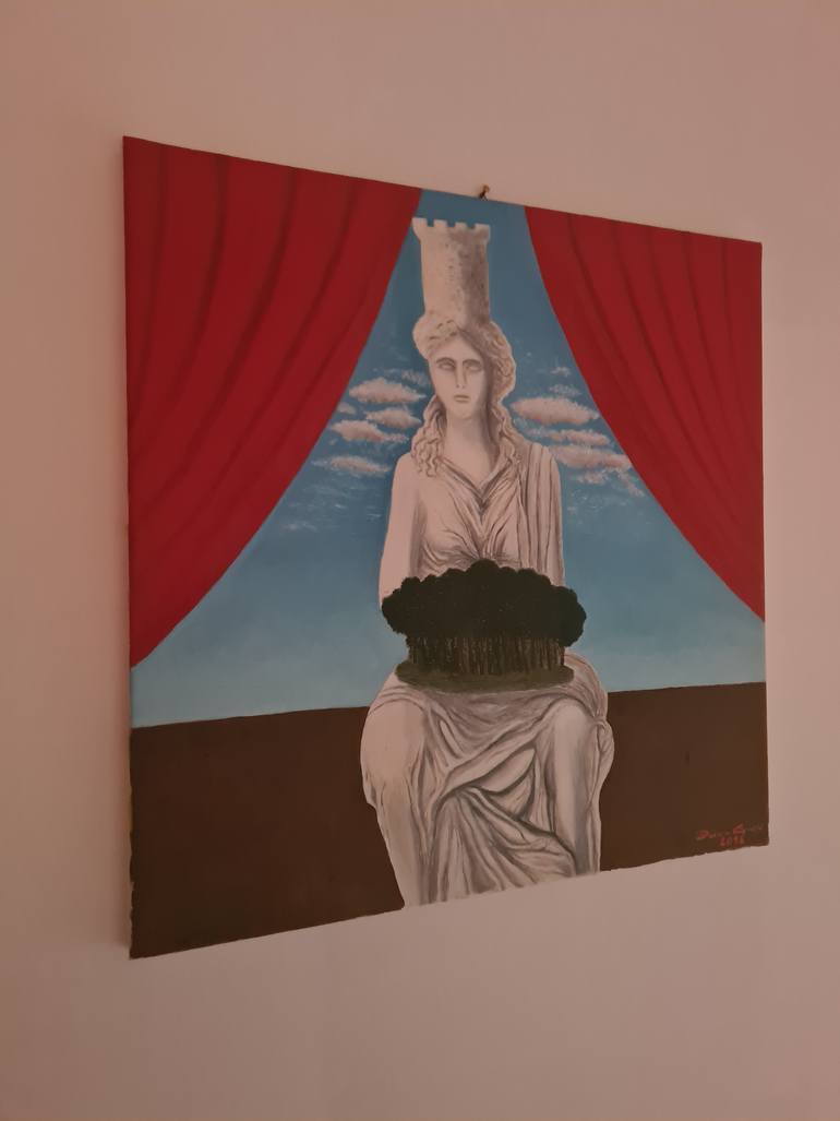 Original Surrealism Other Painting by Federico Grazzini