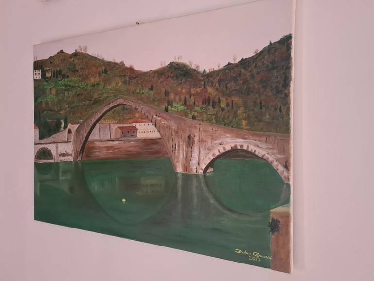 Original Figurative Landscape Painting by Federico Grazzini