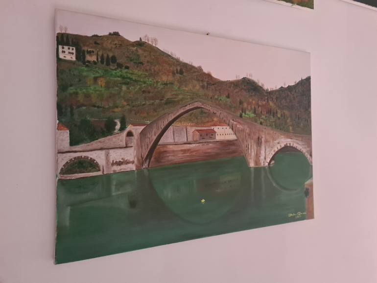 Original Figurative Landscape Painting by Federico Grazzini
