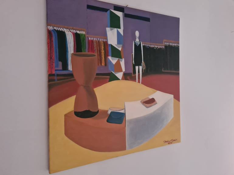 Original Figurative Fashion Painting by Federico Grazzini